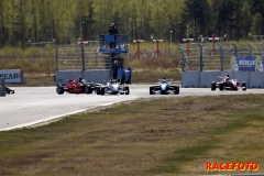 Årets STCC-premiär kördes på Skövde flygplats.