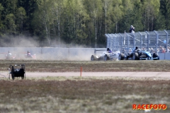 Årets STCC-premiär kördes på Skövde flygplats.