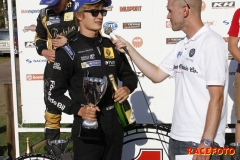 SSK-Serien på Kinnekulle Ring med Formel Renault.