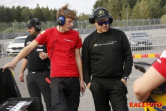 STCC-finalen Mantorp Park. Monsunregn och storm.