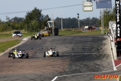 STCC-finalen Mantorp Park. Monsunregn och storm.