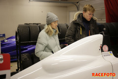 Testdag för Formula Nordic och TCRS på Gelleråsen Arena. Kallt på morgonen, men strålande sol hela dagen.