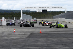 Midnattssolsloppet på Drive Center Arena i Fällfors.