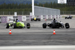 Midnattssolsloppet på Drive Center Arena i Fällfors.